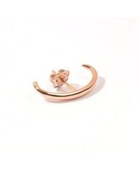 VicStoneNYC Fine Jewelry - Ear Cuff Lobe Rose Solid Earring - Lyst