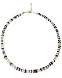 Lexi Jewelry - Aurora Heishi Necklace - Lyst