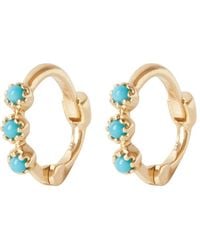 Zohreh - Mini Trilogy Huggie Hoop Earring Pair 9K - Lyst