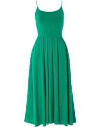 Louche - Soumia Jersey Bodice And Recycled Cotton Skirt Midaxi Dress - Lyst