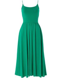 Louche - Soumia Jersey Bodice And Recycled Cotton Skirt Midaxi Dress - Lyst