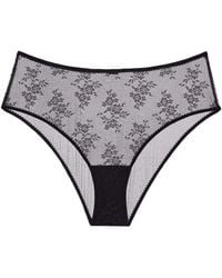 Journelle - Romy High Waist Brief Noir - Lyst