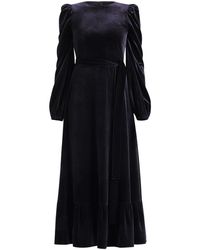 Meem Label - Swinton Velvet Dress - Lyst