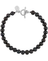 Dower & Hall - Luna Pearl Bracelet - Lyst
