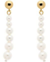 Emma Holland Jewellery - Graduated Pearl & Earrings - Lyst