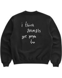 Dont Eat the Homies - Animals Are People Too Crewneck - Lyst