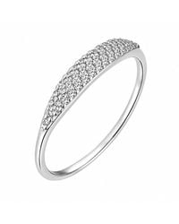 Spero London - Pavé Sterling Slim Ring - Lyst