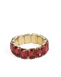 Addicted - Ester Plated Bracalet With Crystals - Lyst