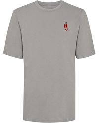 INGMARSON - Chilli Embroidered Organic Cotton T-Shirt - Lyst