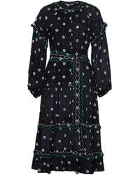 Rose & Nancy - Joyce Daisy Polka Dot Midi Shirt Dress - Lyst