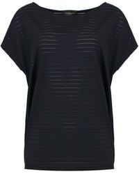 Conquista - Oversized Summer Top With Transparent Stripes - Lyst