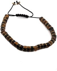 Ebru Jewelry - Tiger's Eye Stone Adjustable Balance Bracelet - Lyst