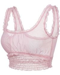 Alevy Studios - The Ruffle Bra - Lyst