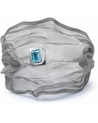 German Kabirski - Imge Limited Edition & Titanium Mesh Bracelet With Topaz - Lyst