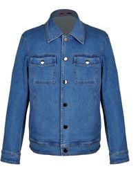 DAVID WEJ - Vanguard Stretch Denim Jacket - Lyst