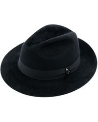 DORIA 1905 - Smooth Lapin Felt Fedora Hat - Lyst