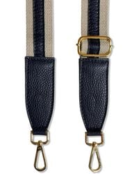Apatchy London - Leather And Canvas Strap - Lyst