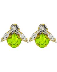 Vickisarge - The Big Bee Earrings - Lyst