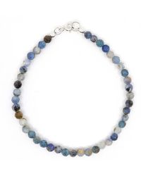 Shar Oke - Kyanite Dainty Beaded Bracelet - Lyst