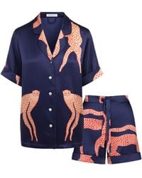 Piola - Mulberry Silk Short Pyjama Set - Lyst