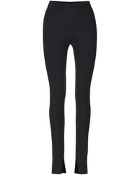 SALANIDA - Barra Ribbed Merino Leggings Black - Lyst