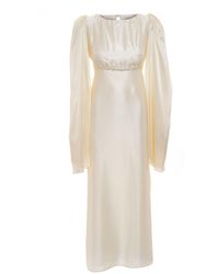 Sofia Tsereteli - 'l'amour' Long Silk Dress - Lyst