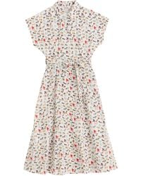Louche - Danica Dogs Day Short Sleeved Shirtdress - Lyst