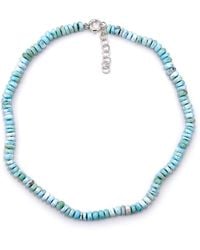Mineralgems•Studio - Ocean- Larimar Necklace For Him - Lyst