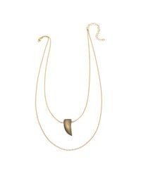 Heather Hawkins Jewelry - Little Gemstone Horn Drape Necklace - Lyst