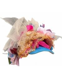 Miro Misljen - Tulle & Ribbon Sculptural Crown - Lyst