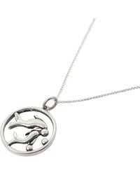 Harfi - Pisces Zodiac Horoscope Charm Sterling Necklace - Lyst