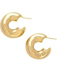 Uchi and Soto - Nami Wave Hoops - Lyst