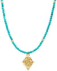 Seven Saints - Sagittarius Gemstone Choker Necklace, Plated - Lyst