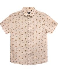Vustra - Neutrals On The Rocks Button-Down Print Shirt - Lyst