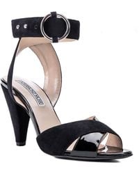 Rosamund Muir London - Montana Suede & Patent Leather Heels - Lyst