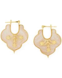 Dhwani Bansal - Mosaic Earrings With Mother Of Pearl - Lyst