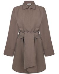 Thisisu Collection - Verda Shirt Dress – Striped - Lyst