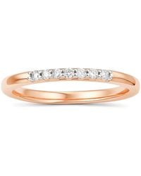 Kylie Harper - Petite Diamond Band Ring - Lyst