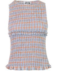 Amy Lynn - Mona Smocked Top - Lyst