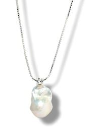 Ninemoo - Gleaming Baroque Pearl Necklace - Lyst