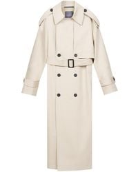 InAvati - Neutrals Oversized Trench Coat - Lyst