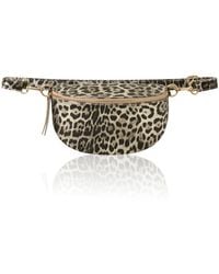 Betsy & Floss - Licata Light Leopard Print Crossbody Bag - Lyst