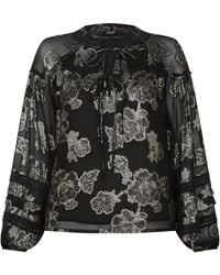Rose & Nancy - Dahlia Blouse - Lyst