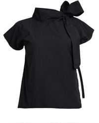 Bianca Popp - Halves Blouse With Shoulder Ribbon - Lyst