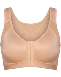 Leonisa - Neutrals Unlined Wireless Posture Corrector Bra - Lyst