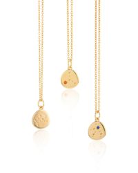Auree - Inari Zodiac Cancer Gold Vermeil Necklace - Lyst