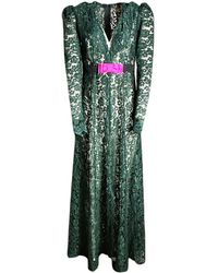 Couture to Your Door - Sheer Lace Gothic Maxi Dress - Lyst