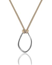 A Weathered Penny - Neutrals Orb Necklace - Lyst