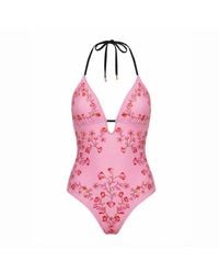 Jessie Zhao New York - Wild Garden Reversible One Piece Swimsuit - Lyst