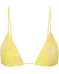 Aura Maris Resort - Solis Crystal Bikini Top - Lyst